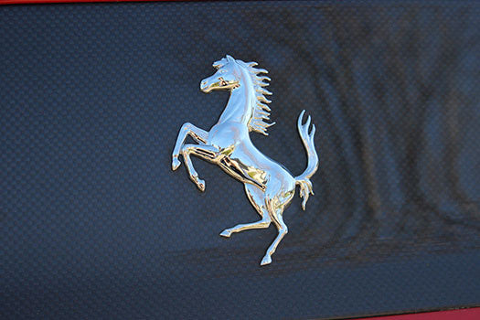 Ferrari 458 Spider horse embelem