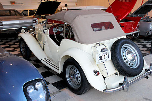 1953 MG Roadster convertible for rent