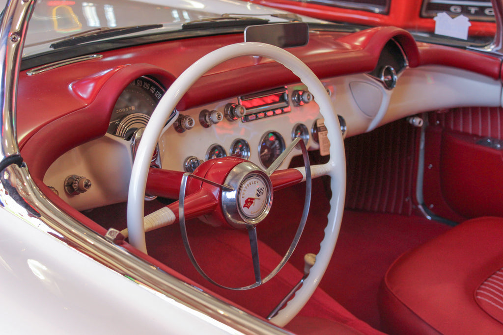 1953 Chevy Corvette Convertible interior
