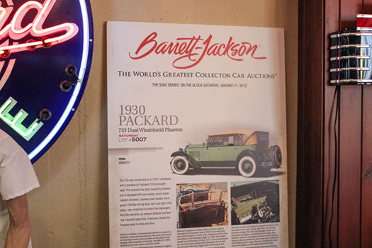 Barret Jackson ad for packard