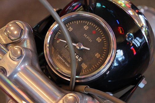 1966 Honda 300 Dream speedometer