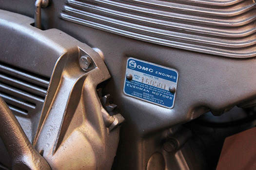 1961 Cushman Motor scooter engine