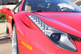 Ferrari 458 Spider front headlights