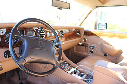1994 Rolls Royce corniche cockpit