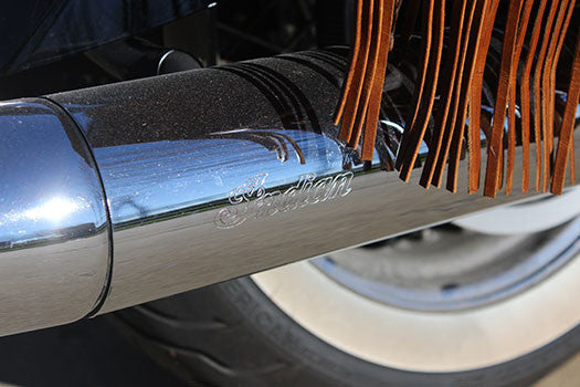 2014 Indian Motorcycle engraved exhaust